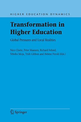 eBook (pdf) Transformation in Higher Education de 