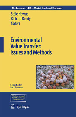 Livre Relié Environmental Value Transfer: Issues and Methods de 