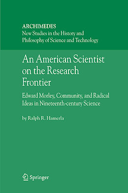 Livre Relié An American Scientist on the Research Frontier de R. R. Hamerla