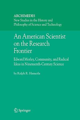 eBook (pdf) An American Scientist on the Research Frontier de Ralph R. Hamerla