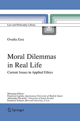 Fester Einband Moral Dilemmas in Real Life von Ovadia Ezra