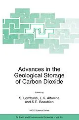 Kartonierter Einband Advances in the Geological Storage of Carbon Dioxide von 