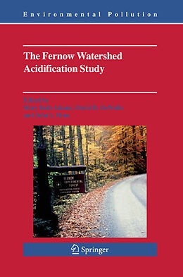 Livre Relié The Fernow Watershed Acidification Study de 