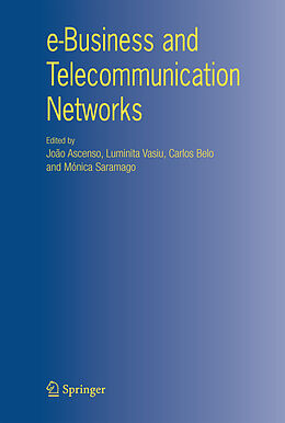 Livre Relié e-Business and Telecommunication Networks de 