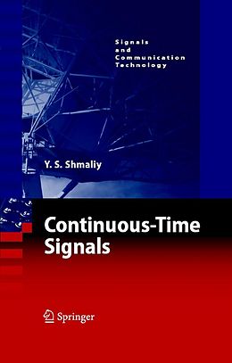 eBook (pdf) Continuous-Time Signals de Yuriy Shmaliy