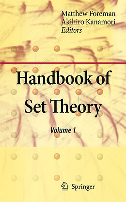 Fester Einband Handbook of Set Theory von 