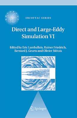 Livre Relié Direct and Large-Eddy Simulation VI. Vol.6 de 