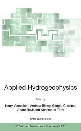 Couverture cartonnée Applied Hydrogeophysics de 