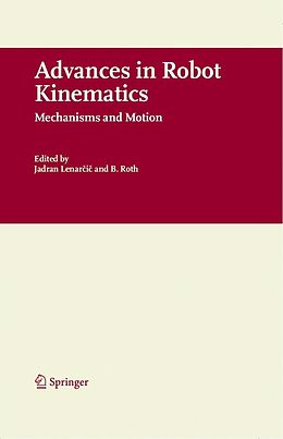 eBook (pdf) Advances in Robot Kinematics de Jadran Lennarcic, B. Roth