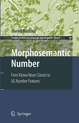 Kartonierter Einband Morphosemantic Number: von Daniel Harbour