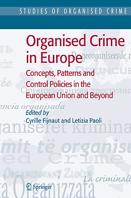 Couverture cartonnée Organised Crime in Europe de 