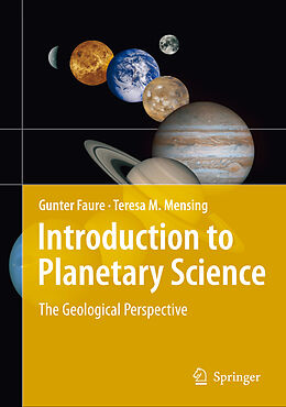 Livre Relié Introduction to Planetary Science de Teresa M. Mensing, Gunter Faure