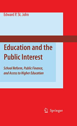 eBook (pdf) Education and the Public Interest de Edward P. St. John