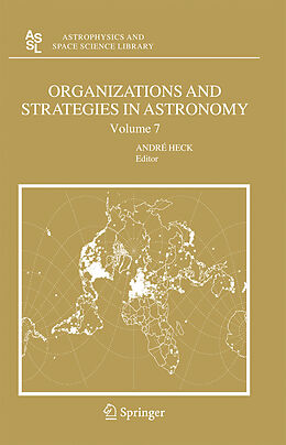 Fester Einband Organizations and Strategies in Astronomy 7 von 