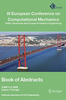 E-Book (pdf) III European Conference on Computational Mechanics von C. A. Motasoares, J. A. C. . Martins, H. C. . Rodrigues