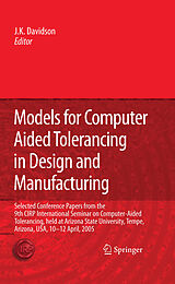 eBook (pdf) Models for Computer Aided Tolerancing in Design and Manufacturing de 