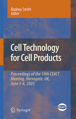 E-Book (pdf) Cell Technology for Cell Products von European Society of Animal Cell Technolo