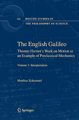 Fester Einband The English Galileo von Matthias Schemmel