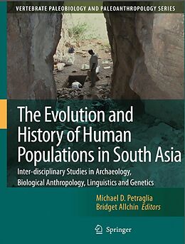 E-Book (pdf) The Evolution and History of Human Populations in South Asia von 
