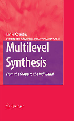 eBook (pdf) Multilevel Synthesis de Daniel Courgeau
