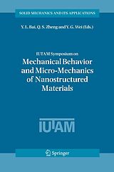 eBook (pdf) IUTAM Symposium on Mechanical Behavior and Micro-Mechanics of Nanostructured Materials de 