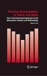 eBook (pdf) Thermal Decomposition of Solids and Melts de Boris V. L'Vov