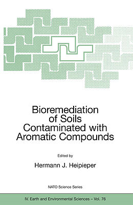 Couverture cartonnée Bioremediation of Soils Contaminated with Aromatic Compounds de 