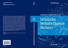 E-Book (pdf) Factorization Method in Quantum Mechanics von Shi-Hai Dong
