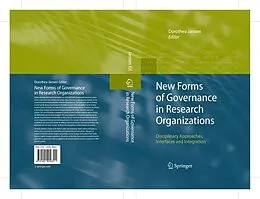 E-Book (pdf) New Forms of Governance in Research Organizations von Dorothea Jansen