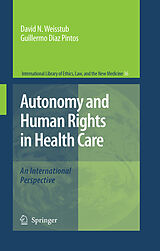 eBook (pdf) Autonomy and Human Rights in Health Care de David N. Weisstub, Guillermo Díaz Pintos