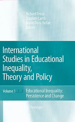E-Book (pdf) International Studies in Educational Inequality, Theory and Policy von Richard Teese