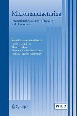 E-Book (pdf) Micromanufacturing von Kornel F. Ehmann, David Bourell, Martin L. Culpepper