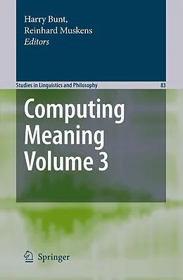 E-Book (pdf) Computing Meaning von Harry Bunt, Reinhard Muskens