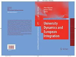E-Book (pdf) University Dynamics and European Integration von Peter Maassen, Johan P. Olsen