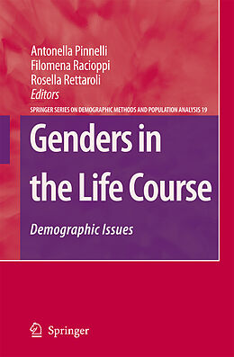 Fester Einband Genders in the Life Course von 