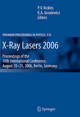 eBook (pdf) X-Ray Lasers 2006 de PV Nickles, KA Janulewicz