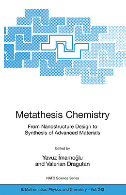 Livre Relié Metathesis Chemistry de 