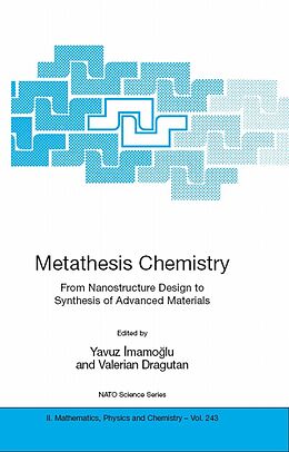 eBook (pdf) Metathesis Chemistry de Yavuz Imamoglu, Valerian Dragutan, Solmaz Karabulut