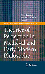 eBook (pdf) Theories of Perception in Medieval and Early Modern Philosophy de Simo Knuuttila, Pekka Kärkkäinen