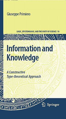 E-Book (pdf) Information and Knowledge von Giuseppe Primiero