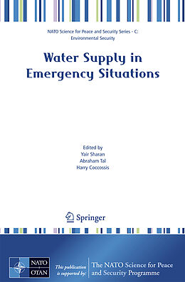 Couverture cartonnée Water Supply in Emergency Situations de Yair Sharan