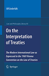E-Book (pdf) On the Interpretation of Treaties von Ulf Linderfalk