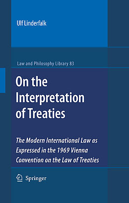 E-Book (pdf) On the Interpretation of Treaties von Ulf Linderfalk