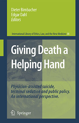 Livre Relié Giving Death a Helping Hand de 