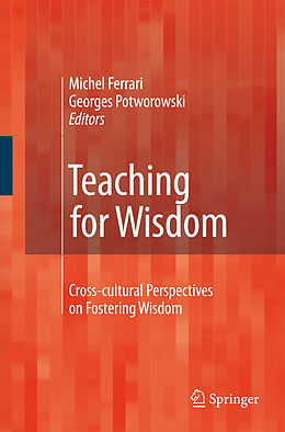 Livre Relié Teaching for Wisdom de 