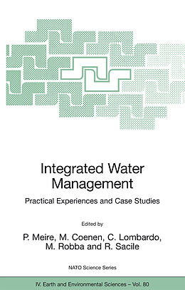 Livre Relié Integrated Water Management de 