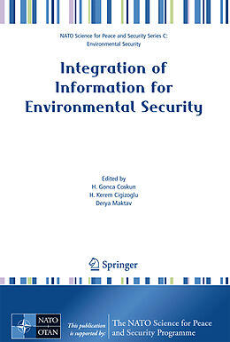 Couverture cartonnée Integration of Information for Environmental Security de 