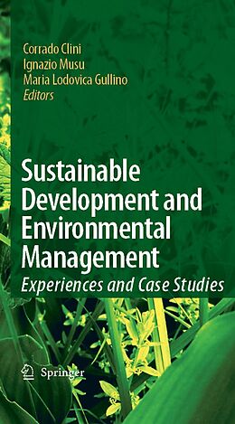 eBook (pdf) Sustainable Development and Environmental Management de 