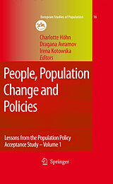 eBook (pdf) People, Population Change and Policies de Charlotte Höhn, Dragana Avramov, Irena E. Kotowska