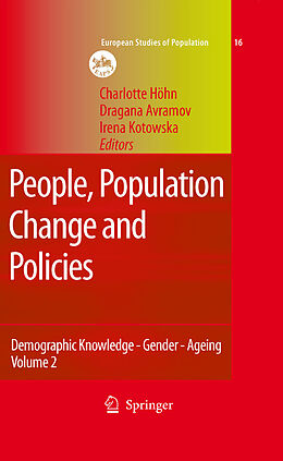 E-Book (pdf) People, Population Change and Policies von Charlotte Höhn, Dragana Avramov, Irena E. Kotowska